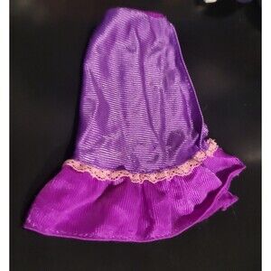 Vintage 1978 Skipper Super Teen #2756 Purple Wraparound Skirt Only